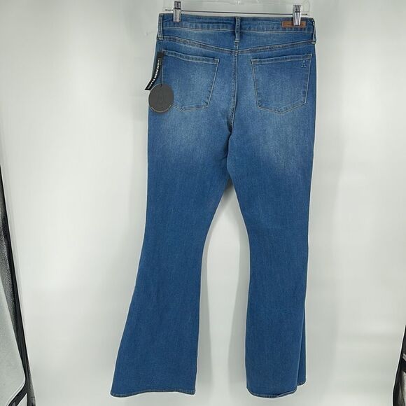 Articles Of Society Bridgette high rise split hem side bell bottom jeans flare - Picture 3 of 12